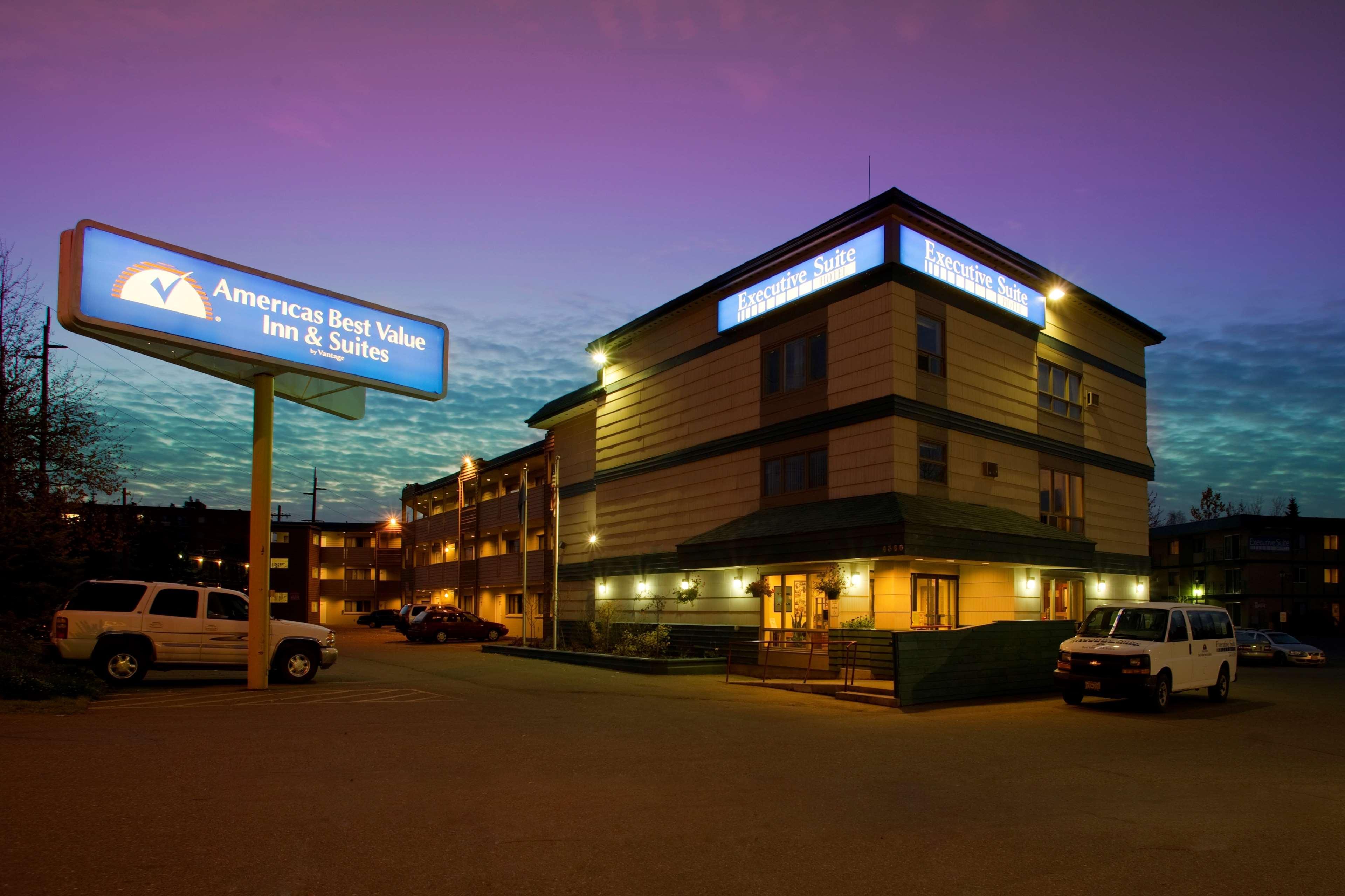 Americas Best Value Inn & Suites Anchorage Airport Exteriör bild